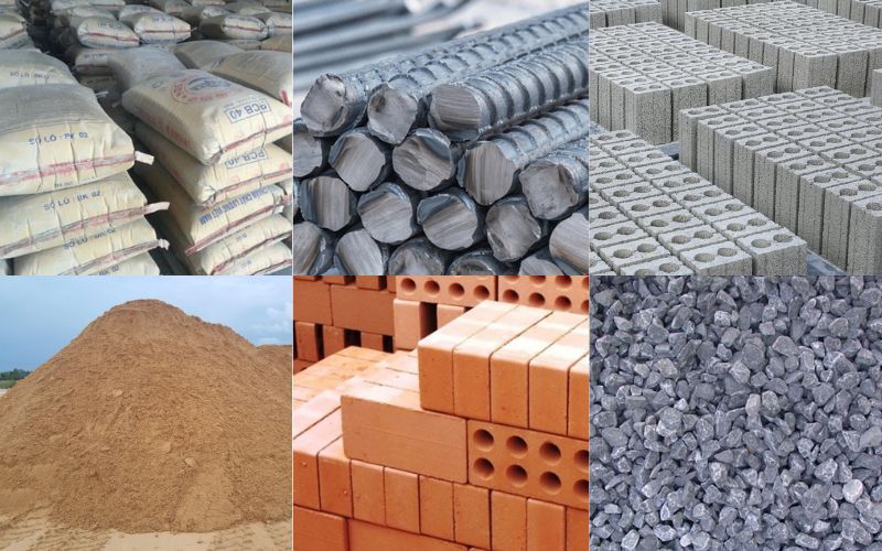 Vật liệu xây dựng: Danh sách, ưu nhược điểm và xu hướng