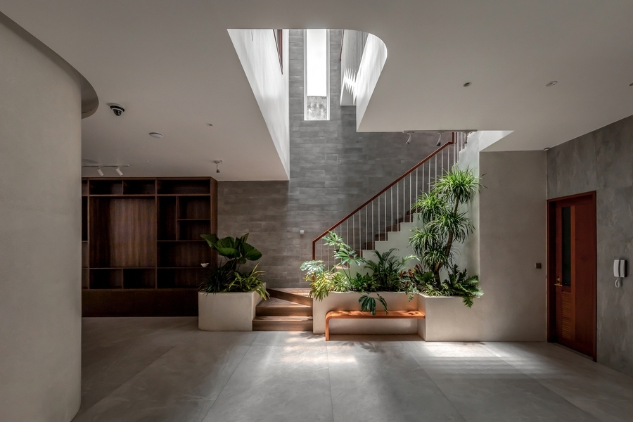 Giếng trời thông gió và Nguyên tắc thông gió giúp nhà ống thoáng mát