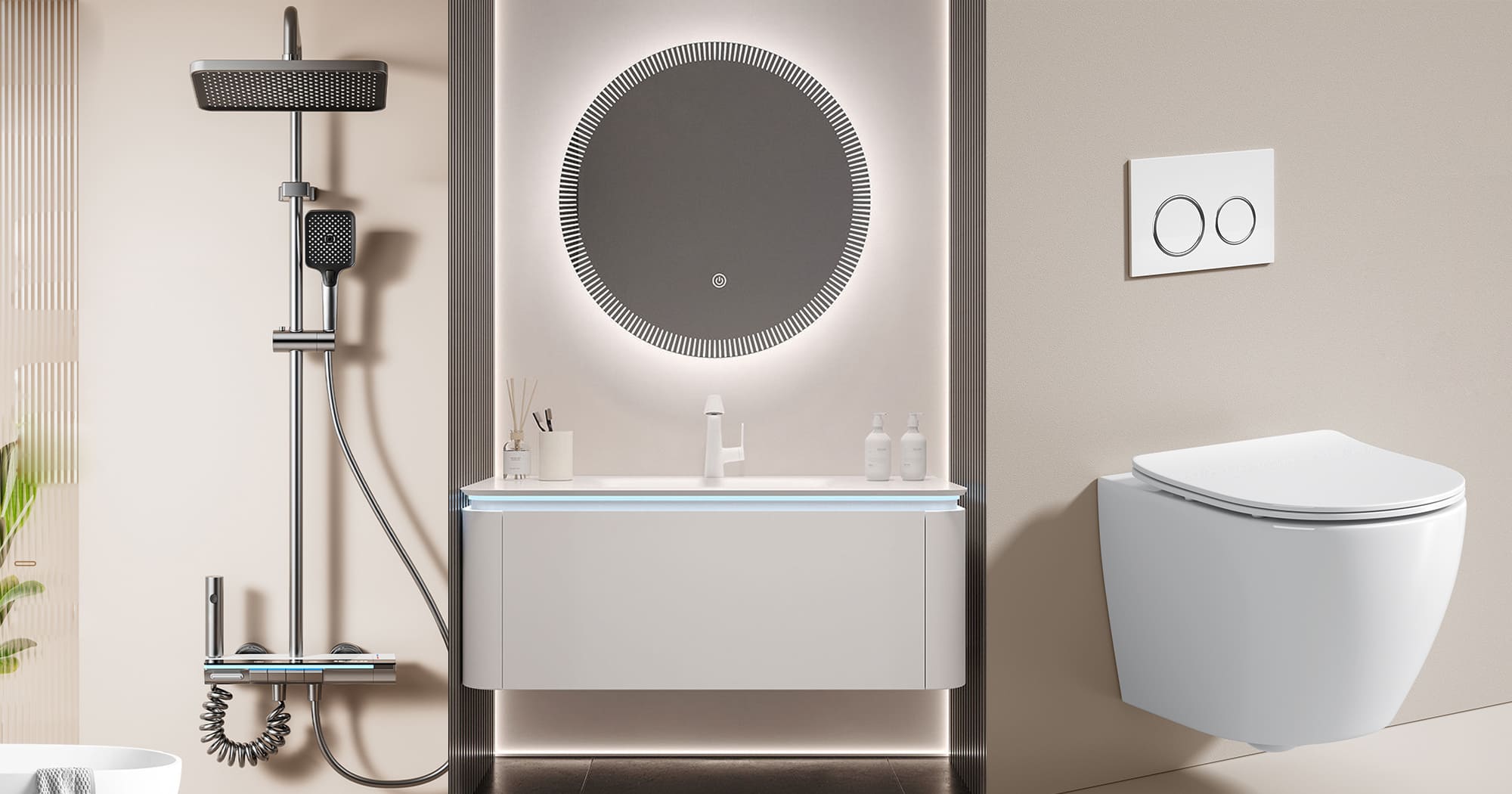 Combo Thiết Bị Vệ Sinh 04 - Thiết bị vệ sinh