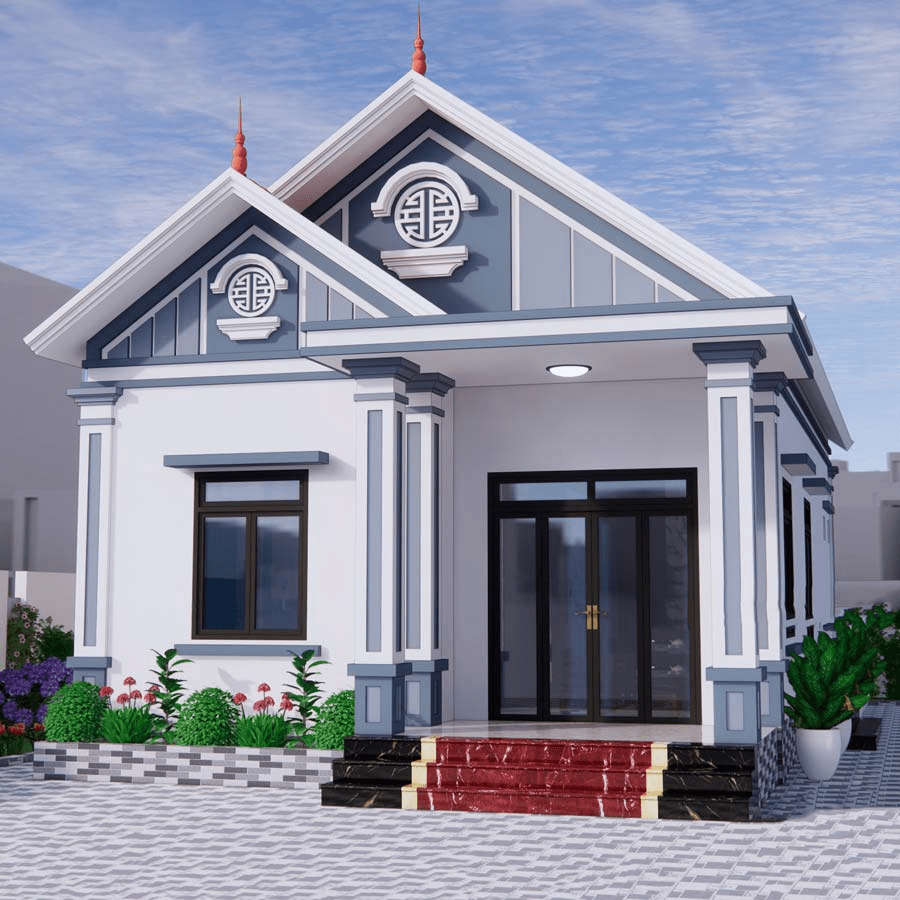 55+ mẫu nhà mái Thái đẹp, hiện đại, xu hướng thiết kế 2025