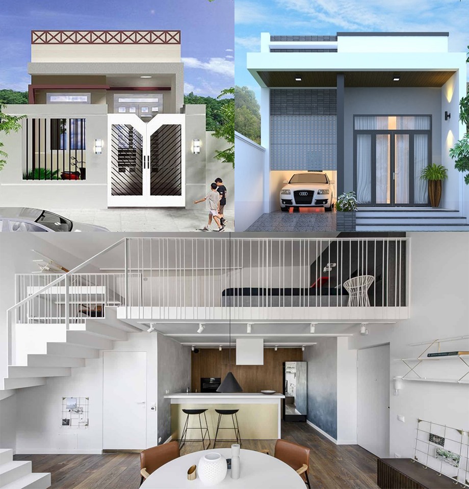 Tiết lộ những mẫu nhà cấp 4 có gác lửng siêu đẹp, siêu tiết kiệm