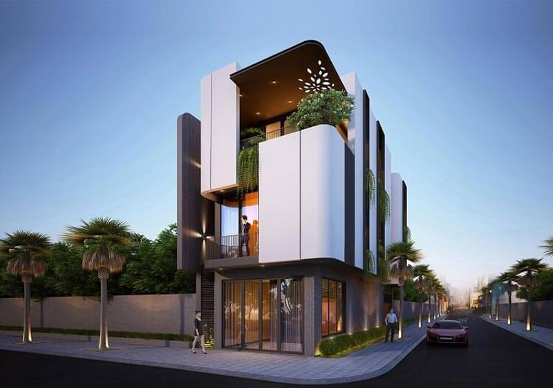 15+ mẫu thiết kế nhà ở kết hợp kinh doanh đẹp, tiện ích