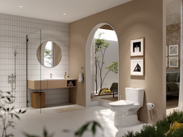 20+ mẫu thiết kế nhà vệ sinh và nhà tắm riêng, đẹp, tiện nghi 2025