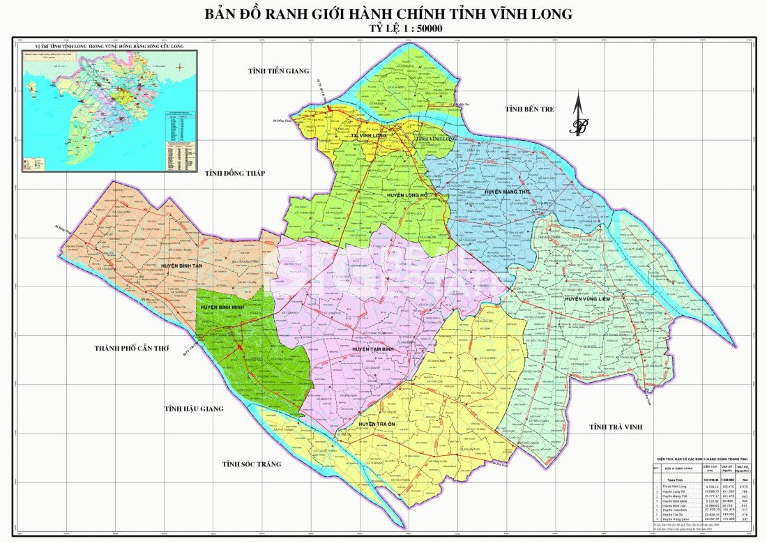 Bản đồ quy hoạch tỉnh Vĩnh Long đến năm 2030, tầm nhìn 2050 - STG Real Estate