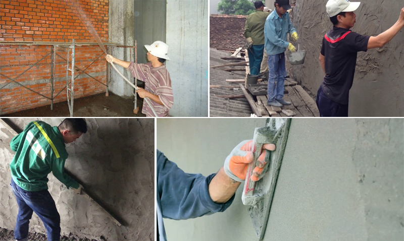 Kỹ thuật trát tường và cách bảo dưỡng tường mới trát không lo bị nứt