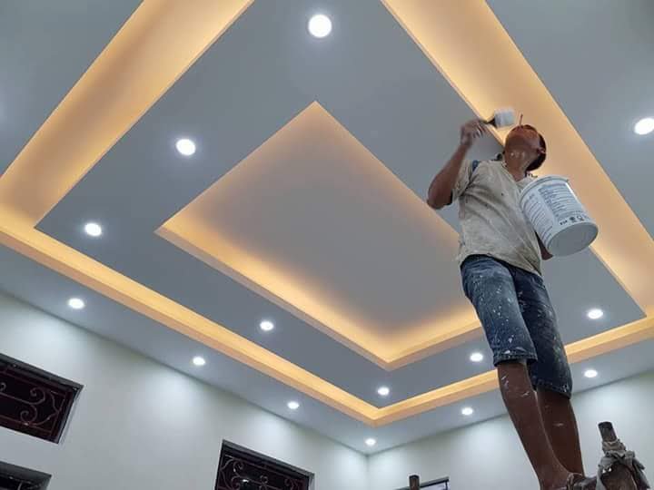 Báo giá làm trần thạch cao, khung xương thạch cao Hà Nội